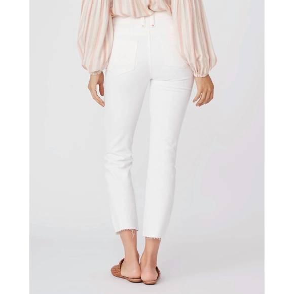 NEW PAIGE women's cindy corduroy pant in ecru - Picture 3 of 6